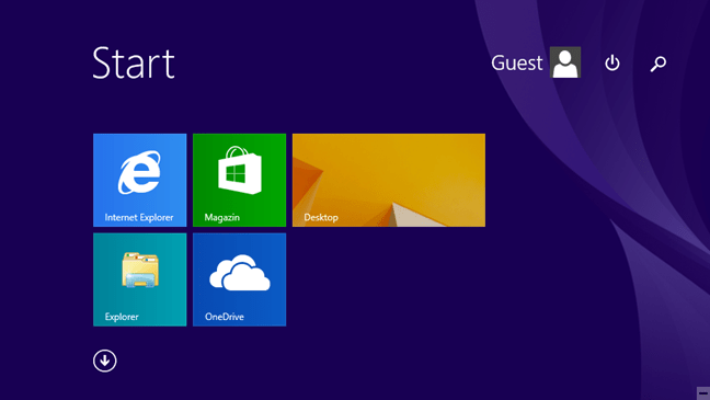 cont, Guest, Invitat, Windows