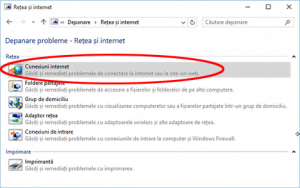 Internet, conexiune, problema, wireless, retea, depanare, repara, Windows