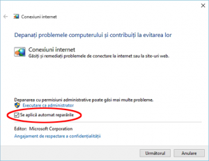 Internet, conexiune, problema, wireless, retea, depanare, repara, Windows