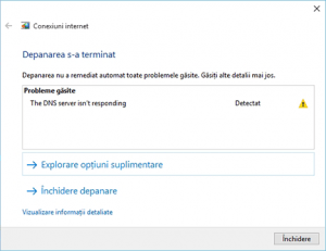 Internet, conexiune, problema, wireless, retea, depanare, repara, Windows