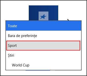 Internet Explorer 11, tactila, versiune, Windows 8.1, preferinte, adauga, sterge, editeaza