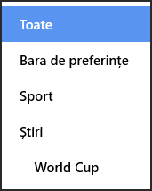 Internet Explorer 11, tactila, versiune, Windows 8.1, preferinte, adauga, sterge, editeaza