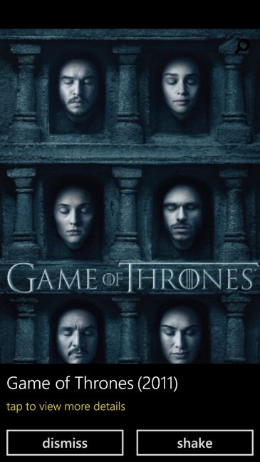 IMDb, aplicatie, telefon, Windows Phone, Windows 10 Mobile, Lumia
