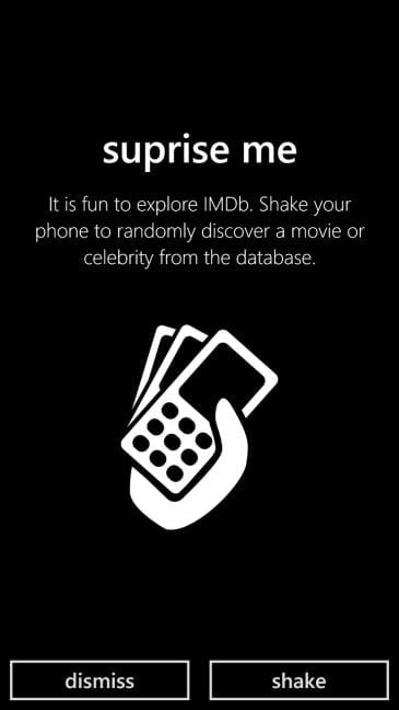 IMDb, aplicatie, telefon, Windows Phone, Windows 10 Mobile, Lumia