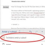 Microsoft Word, Android, documente, insereaza, antet, subsol, numar de pagina