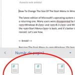 Microsoft Word, Android, documente, insereaza, antet, subsol, numar de pagina
