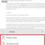 Microsoft Word, Android, documente, insereaza, antet, subsol, numar de pagina