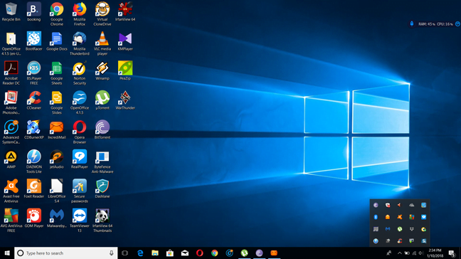 Windows, aplicatii