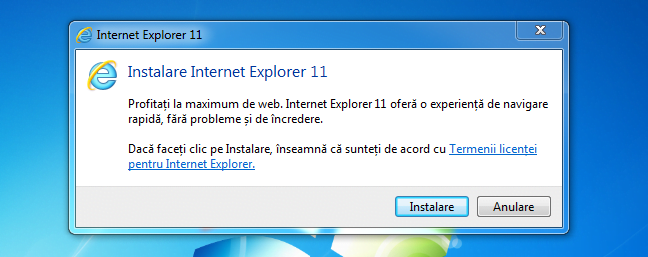 Internet Explorer, Windows