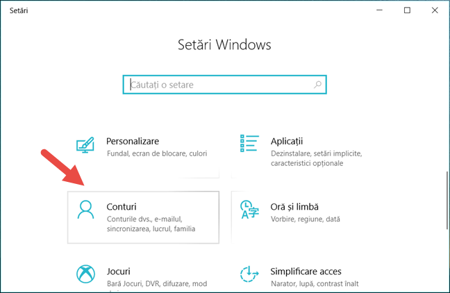 Windows 10, cont utilizator, intrebari securitate