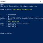adresa IP, Windows, IPv4, IPv6