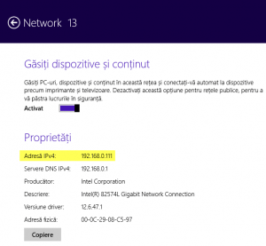 adresa IP, Windows, IPv4, IPv6