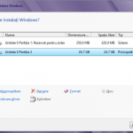 Instalare Windows 8 in romana