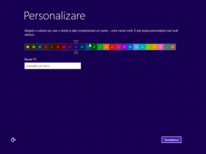 Instalare Windows 8 in romana