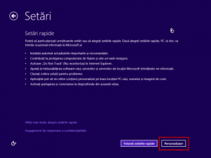 Instalare Windows 8 in romana