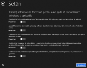 Instalare Windows 8 in romana