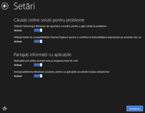 Instalare Windows 8 in romana