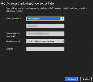 Instalare Windows 8 in romana