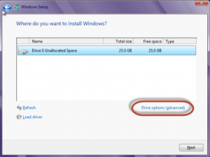 Instalare Windows 8