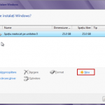 Instalare Windows 8 in romana