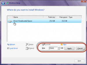 Instalare Windows 8