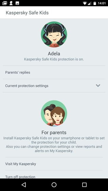 Kaspersky Safe Kids, Android, review, control parental