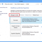 limba, tastatura windows 8