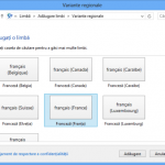 limba, tastatura windows 8