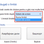 limba, tastatura windows 8