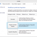limba, tastatura windows 8