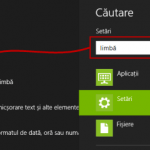 limba, tastatura windows 8
