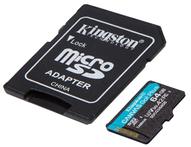 Kingston Canvas Go! Plus microSD