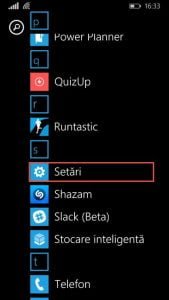 Windows Phone, Windows 10 Mobile, schimba, limba, afisare