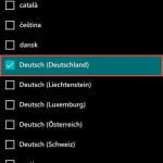 Windows Phone, Windows 10 Mobile, schimba, limba, afisare