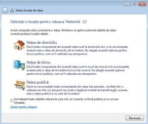 Windows 7, locatie, retea, domiciliu, birou, publica