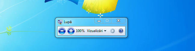 Windows, Lupa, Magnifier