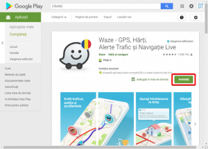 Instalează o aplicație în Magazin Google Play
