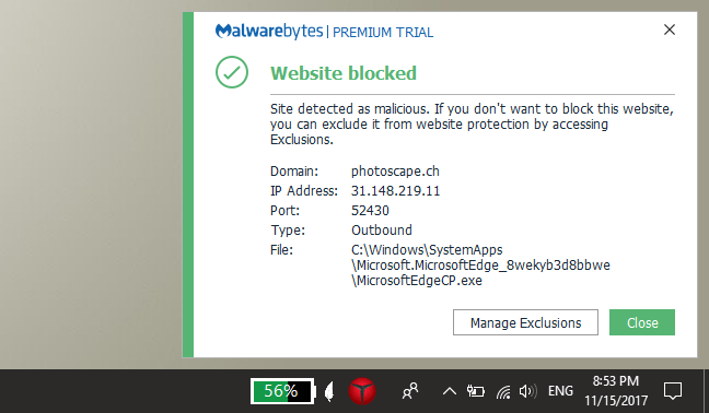 Malwarebytes for Windows Premium