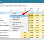 Închiderea unei aplicații care consumă mult procesor