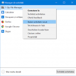 Alege Rulare activitate nouă pentru a începe să deschizi aplicații