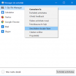 Deschide locația fișierului pentru a găsi executabilul unei aplicații