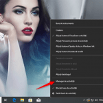 În meniul contextual al barei de activități există o scurtătură către Managerul de activități