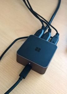 Microsoft Display Dock, review, Lumia, smartphone, PC, statie, conectare, Microsoft