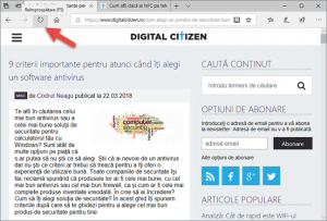 Windows 10, Microsoft Edge