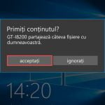 Bluetooth, fisiere, Windows 10 Mobile, primeste, gaseste