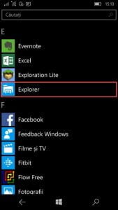 Bluetooth, fisiere, Windows 10 Mobile, primeste, gaseste