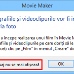 Windows, Movie Maker, import, fotografii, videoclipuri