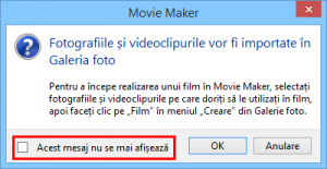 Windows, Movie Maker, import, fotografii, videoclipuri
