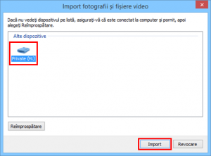 Windows, Movie Maker, import, fotografii, videoclipuri