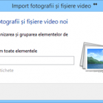 Windows, Movie Maker, import, fotografii, videoclipuri